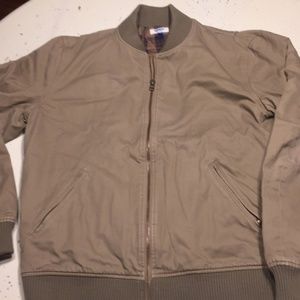 A.P.C insulated cotton bomber tan small